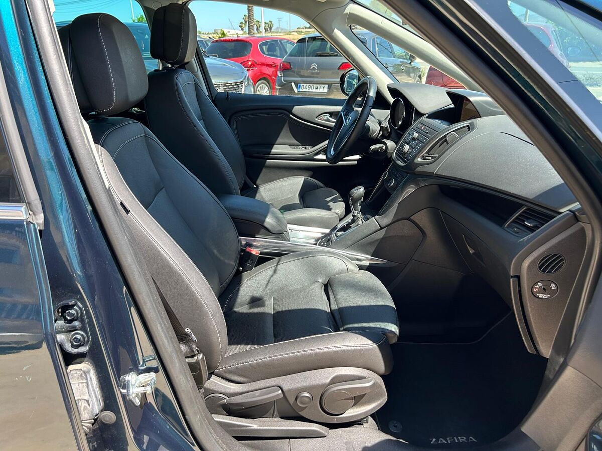 OPEL ZAFIRA EXCELLENCE 1.4 AUTO SPANISH LHD IN SPAIN 88K 7 SEATS SUPERB 2015